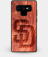 Best Custom Engraved Wood San Diego Padres Note 9 Case - Engraved In Nature