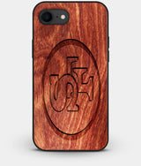 Best Custom Engraved Wood San Francisco 49ers iPhone 7 Case - Engraved In Nature