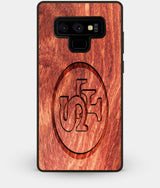 Best Custom Engraved Wood San Francisco 49ers Note 9 Case - Engraved In Nature