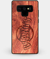 Best Custom Engraved Wood San Francisco Giants Note 9 Case - Engraved In Nature
