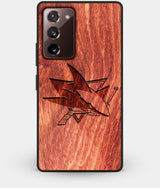 Best Custom Engraved Wood San Jose Sharks Note 20 Case - Engraved In Nature