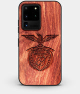 Best Custom Engraved Wood S.L. Benfica Galaxy S20 Ultra Case - Engraved In Nature