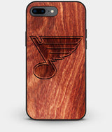 Best Custom Engraved Wood St Louis Blues iPhone 7 Plus Case - Engraved In Nature