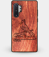 Best Custom Engraved Wood St Louis Cardinals Note 10 Plus Case - Engraved In Nature