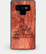 Best Custom Engraved Wood St Louis Cardinals Note 9 Case - Engraved In Nature