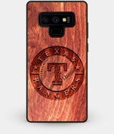 Best Custom Engraved Wood Texas Rangers Note 9 Case - Engraved In Nature