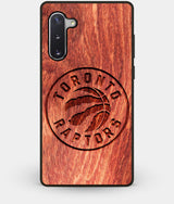 Best Custom Engraved Wood Toronto Raptors Note 10 Case - Engraved In Nature