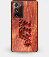 Best Custom Engraved Wood Utah Jazz Note 20 Case - Engraved In Nature