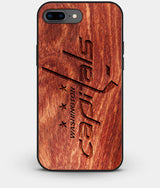 Best Custom Engraved Wood Washington Capitals iPhone 8 Plus Case - Engraved In Nature