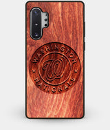 Best Custom Engraved Wood Washington Nationals Note 10 Plus Case - Engraved In Nature