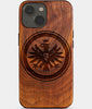 Custom Eintracht Frankfurt iPhone Case - Carved Wood Personalized Eintracht Frankfurt iPhone Covers