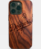 Custom Los Angeles Dodgers iPhone 14/14 Pro/14 Pro Max/14 Plus Case - Wood Dodgers Cover - Eco-friendly Los Angeles Dodgers iPhone 14 Case. Dodgers 2025 World Series Cases. Carved Wood Custom Los Angeles Dodgers Gift For Him - Monogrammed Personalized iPhone 14 Cover By Engraved In Nature