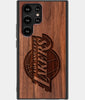 Best Wood Los Angeles Lakers Samsung Galaxy S22 Ultra Case - Custom Engraved Cover - Engraved In Nature
