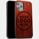 Best Custom Mahogany Wood iPhone 13 Pro Case | MagSafe iPhone 13 Pro Cover - Engraved In Nature
