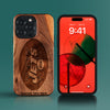 Custom New York Jets iPhone 15/15 Pro/15 Pro Max/15 Plus Case - Carved Wood Jets Cover