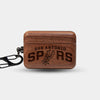 Custom San Antonio Spurs AirPods Cases | AirPods Pro 3 | AirPods Pro 2 | AirPods 4 | AirPods 3 Case - Carved Wood Spurs AirPods Cover - Eco-friendly San Antonio Spurs AirPods Case - Custom San Antonio Spurs Gift For Him - Monogrammed Personalized AirPods Cover By Engraved In Nature