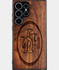 Best Wood San Francisco 49ers Samsung Galaxy S24 Ultra Case - Custom Engraved Cover - Engraved In Nature