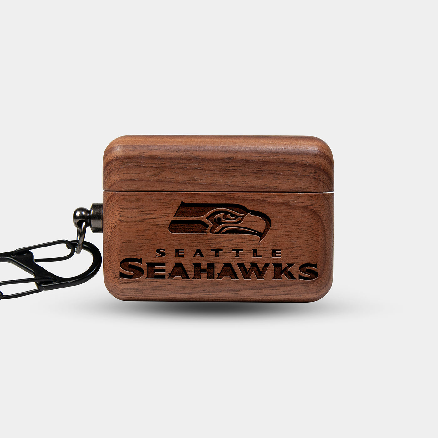 Custom Seattle Seahawks Airpods  AirPods Pro Case - Carved Wood Seahawks  AirPods Cover – Engraved In Nature