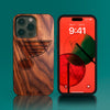 Custom St Louis Blues iPhone 14/14 Pro/14 Pro Max/14 Plus Case - Carved Wood St Louis Blues Cover