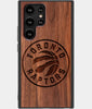 Best Wood Toronto Raptors Samsung Galaxy S23 Ultra Case - Custom Engraved Cover - Engraved In Nature