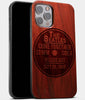Best Custom Wood Vinyl Record iPhone 13 Series Cases - Custom Song Gift For Vinyl Collectors | 12” LP - Engraved In Nature