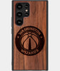 Best Wood Washington Wizards Samsung Galaxy S23 Ultra Case - Custom Engraved Cover - Engraved In Nature