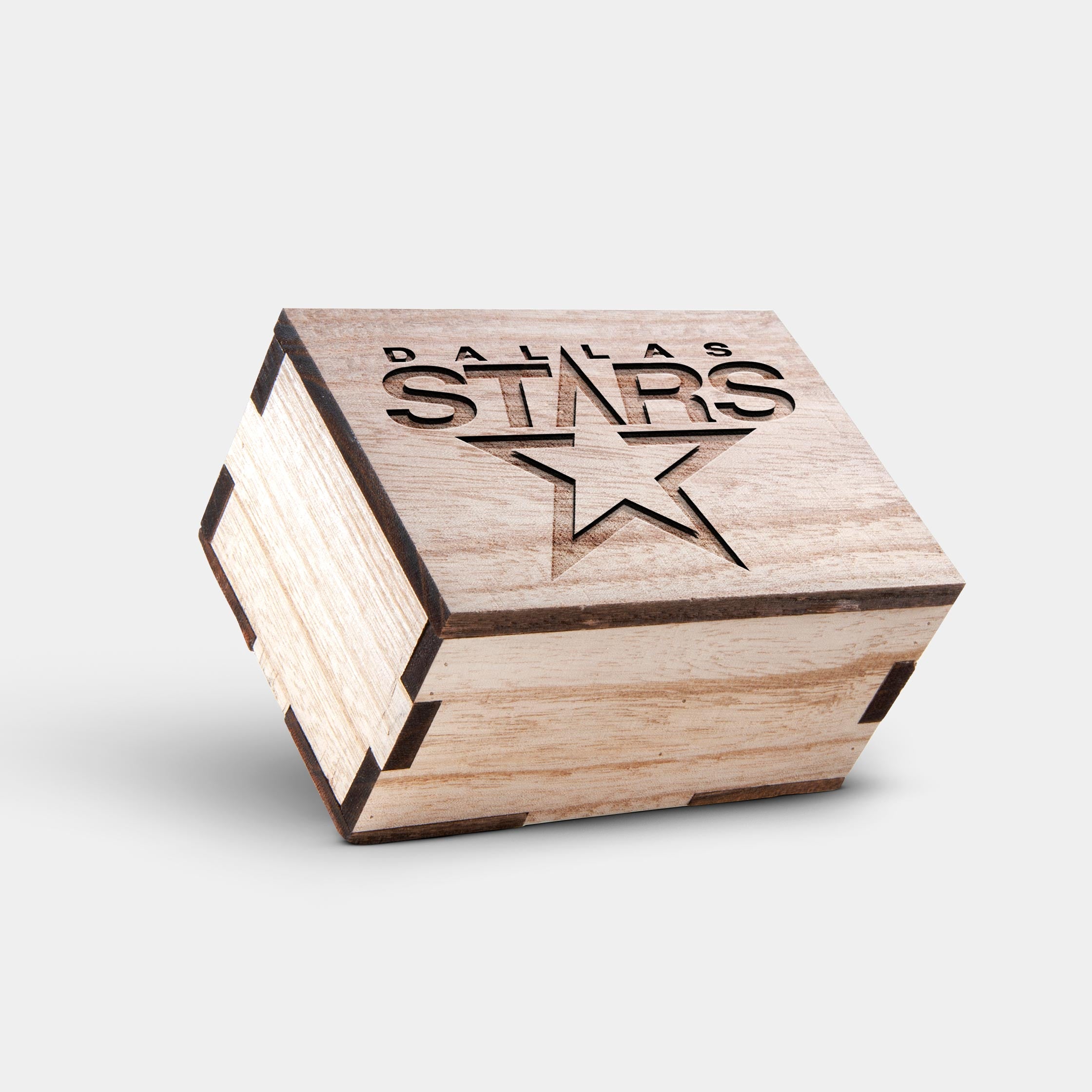 Best Dallas Stars Mahogany And Walnut Wood Chronograph Watch - Engraved In Nature