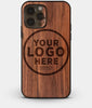 Best Custom Walnut Wood iPhone 13 Pro Case | Magsafe iPhone 13 Pro Cover - Engraved In Nature