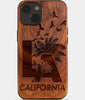 Los Angeles California iPhone 16 Case Venice Beach Souvenir Gifts Wood iPhone 16 Cover For Los Angeles Locals And Travelers Santa Monica Gifts California Souvenirs