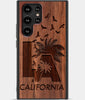 Los Angeles California iPhone S25 Ultra Case Venice Beach Souvenir Gifts Wood Samsung S25 Cover For Los Angeles Locals And Travelers Santa Monica Gifts California Souvenirs Note 20 Ultra Case