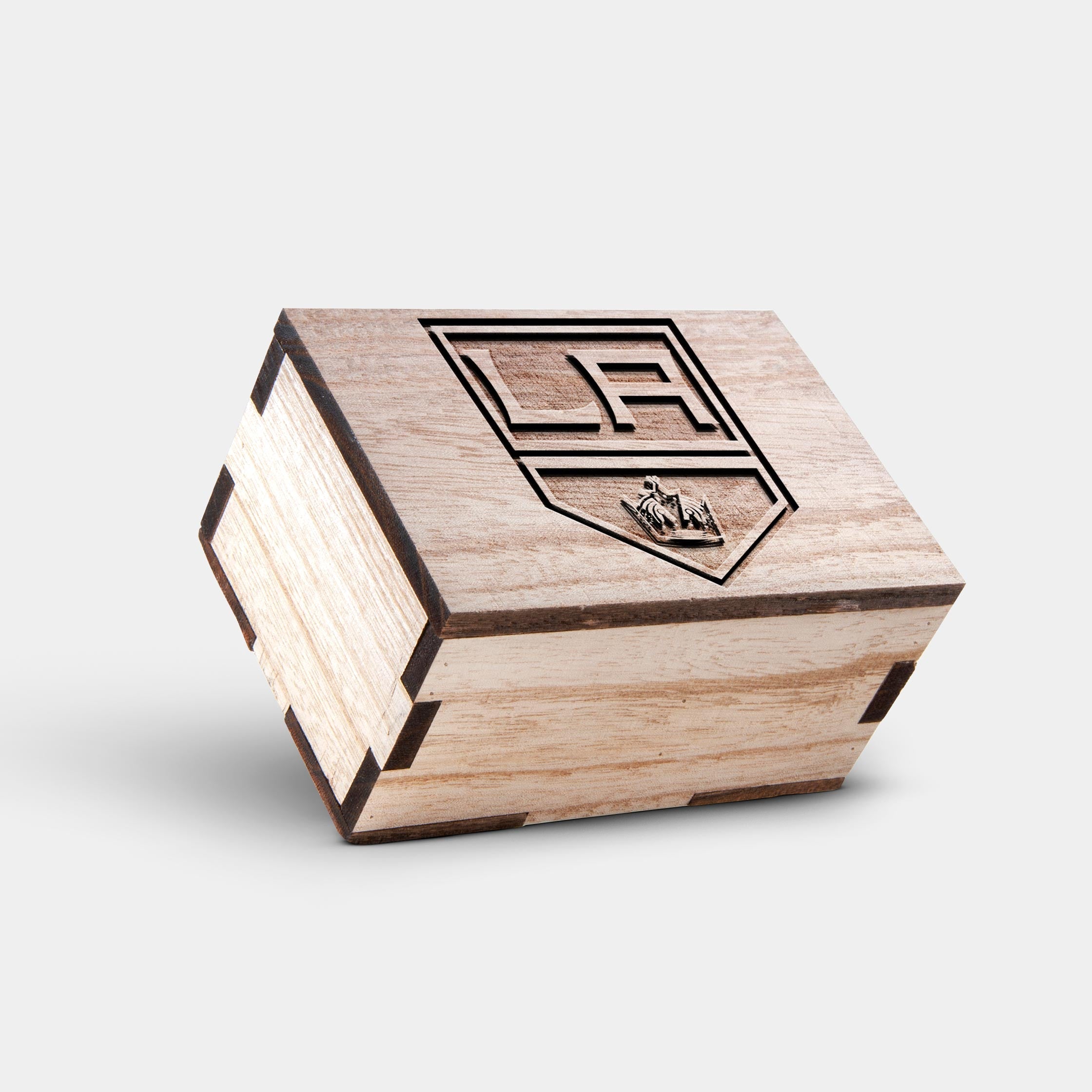 Los Angeles Kings Wooden Wristwatch - Chronograph Black Walnut Watch