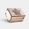 Toronto Maple Leafs Wooden Wristwatch - Chronograph Black Walnut Watch