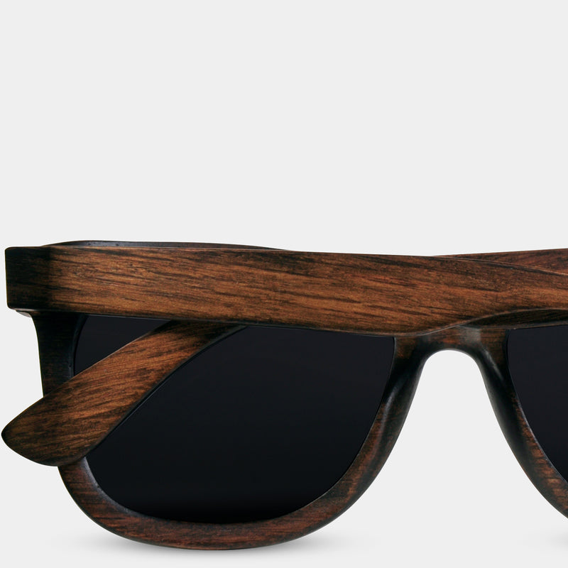 Best Custom Engraved Wooden Wayfarer Sunglasses | Angeles Forest - Engraved In Nature
