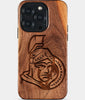 Eco-friendly Ottawa Senators iPhone 15 Pro Case - Carved Wood Custom Ottawa Senators Gift For Him - Monogrammed Personalized iPhone 15 Pro Cover By Engraved In Nature