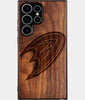 Best Wood Anaheim Ducks Samsung Galaxy S25 Ultra Case - Custom Engraved Cover - Engraved In Nature