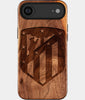 Eco-friendly Toronto Raptors iPhone 17 Air Case - Carved Wood Custom Toronto Raptors Gift For Him - Monogrammed Personalized iPhone 17 Air Cover By Engraved In Nature