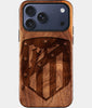 Custom Toronto Raptors iPhone 17/17 Pro/17 Pro Max/17 Air Case - Wood Raptors Cover - Eco-friendly Toronto Raptors iPhone 17 Case - Carved Wood Custom Toronto Raptors Gift For Him - Monogrammed Personalized iPhone 17 Cover By Engraved In Nature