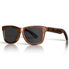 Auburn Alabama Wood Sunglasses with custom engraving. Custom Auburn Alabama Gifts For Men -  Sustainable Auburn Alabama eco friendly products - Personalized Auburn Alabama Birthday Gifts - Unique Auburn Alabama travel Souvenirs and gift shops. Auburn Alabama Wayfarer Eyewear and Shades Front View
