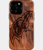 Custom Baltimore Ravens iPhone 16/16 Pro/16 Pro Max/16 Plus Case - Wood Ravens Cover - Eco-friendly Baltimore Ravens iPhone 16 Case - Carved Wood Custom Baltimore Ravens Gift For Him - Monogrammed Personalized iPhone 16 Cover By Engraved In Nature