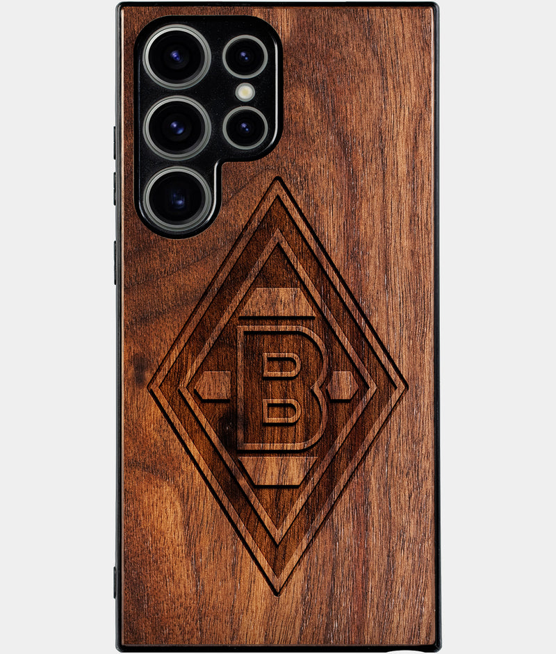 Best Wood Borussia Monchengladbach Samsung Galaxy S25 Ultra Case - Custom Engraved Cover - Engraved In Nature