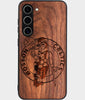 Best Wood Boston Celtics Galaxy S25 Case - Custom Engraved Cover - Engraved In Nature