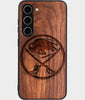 Best Wood Buffalo Sabres Samsung Galaxy S25 Plus Case - Custom Engraved Cover - Engraved In Nature