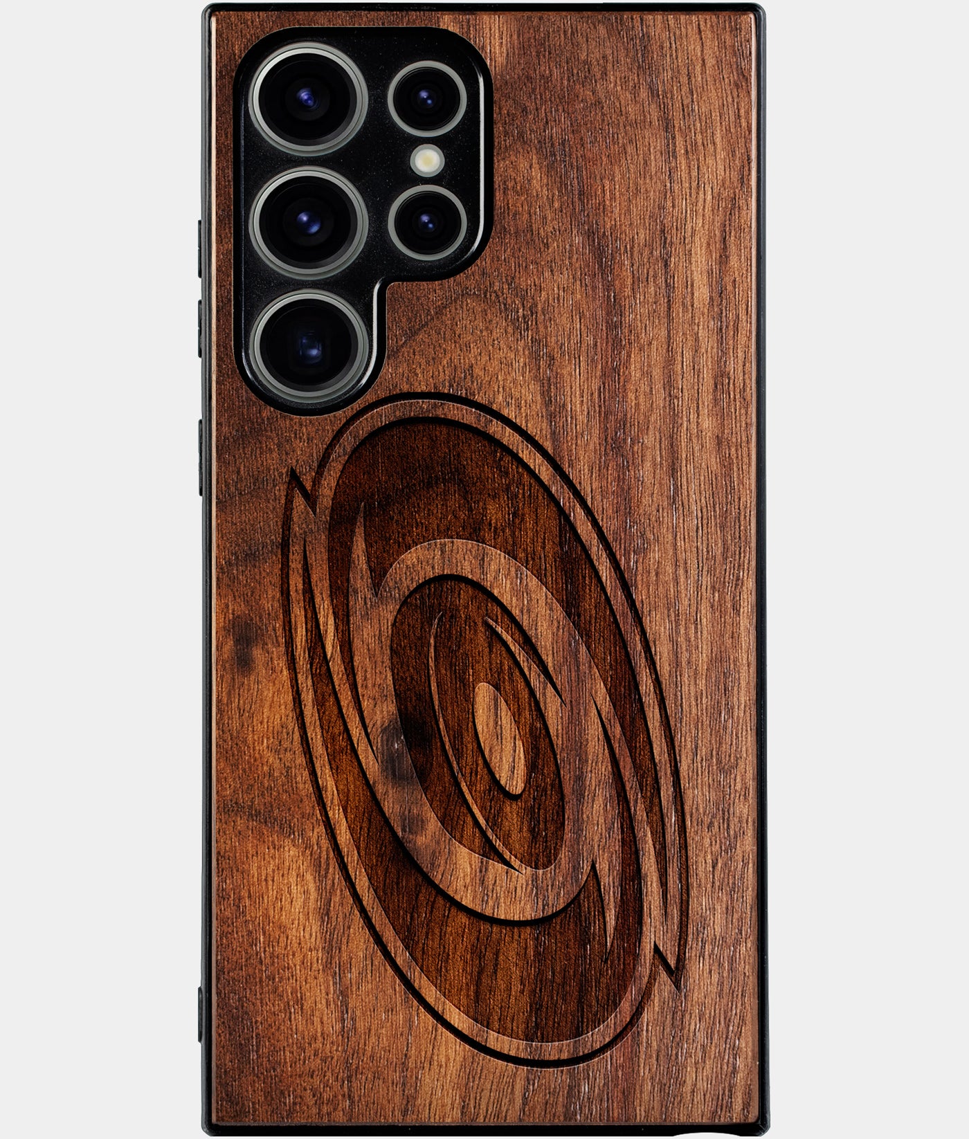 Best Wood Carolina Hurricanes Samsung Galaxy S25 Ultra Case - Custom Engraved Cover - Engraved In Nature