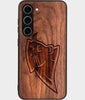 Best Wood Carolina Panthers Galaxy S25 Case - Custom Engraved Cover - Engraved In Nature