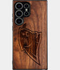 Best Wood Carolina Panthers Samsung Galaxy S25 Ultra Case - Custom Engraved Cover - Engraved In Nature