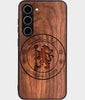 Best Wood Chelsea F.C. Galaxy S25 Case - Custom Engraved Cover - Engraved In Nature