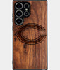 Best Wood Chicago Bears Samsung Galaxy S25 Ultra Case - Custom Engraved Cover - Engraved In Nature