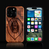 Custom Cincinnati Reds iPhone 16/16 Pro/16 Pro Max/16 Plus Case - Carved Wood Reds Cover