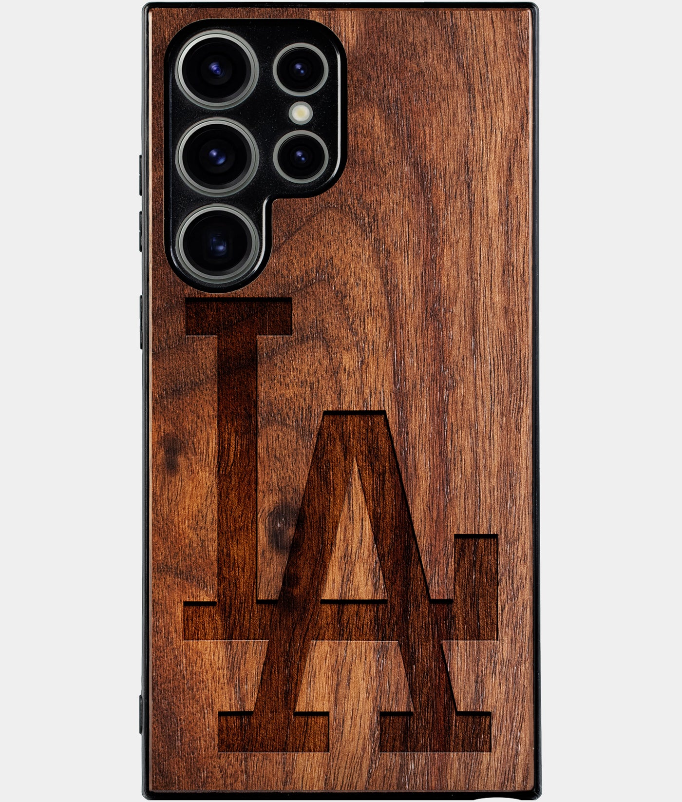 Best Wood Los Angeles Dodgers Samsung Galaxy S25 Ultra Case - Custom Engraved Cover - Cover Classic - Engraved In Nature
