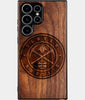 Best Wood Denver Nuggets Samsung Galaxy S25 Ultra Case - Custom Engraved Cover - Engraved In Nature